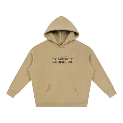 Oversize Fleeced Hoodie - FINISSANT_MODÈLE_01