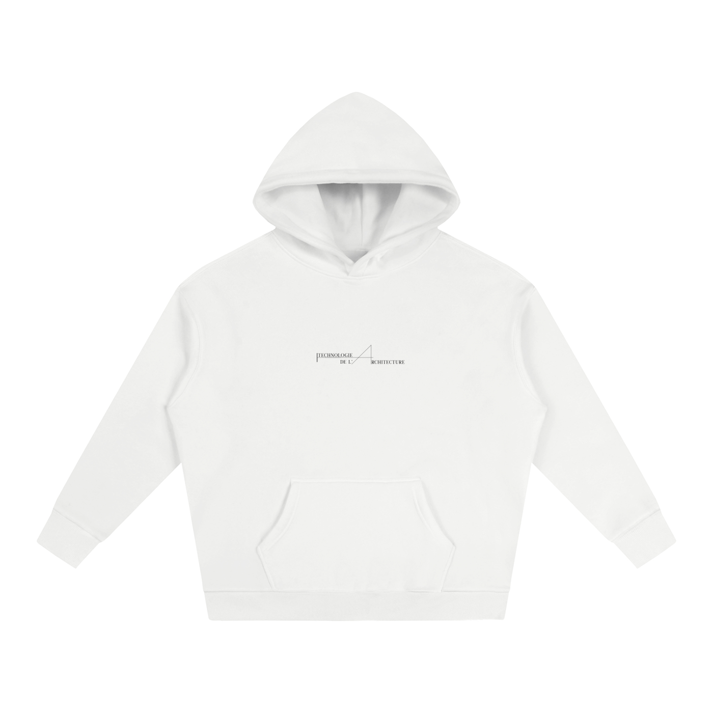 Oversize Fleeced Hoodie - MODÈLE_06