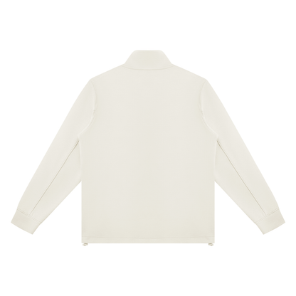 Unisex Stand Collar Jacket - Cozy season