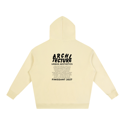 Oversized Fleece Hoodie - FINISSANT_MODÈLE_02