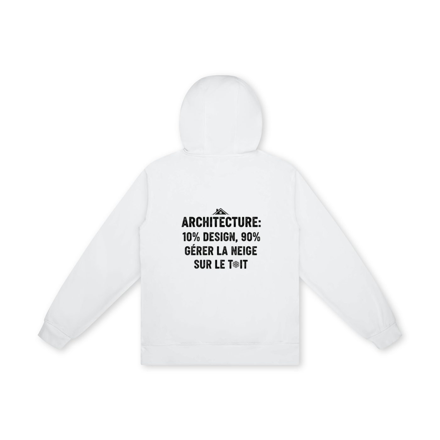 Hoodie unisexe confort quotidien - L'architecture