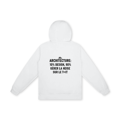 Hoodie unisexe confort quotidien - L'architecture