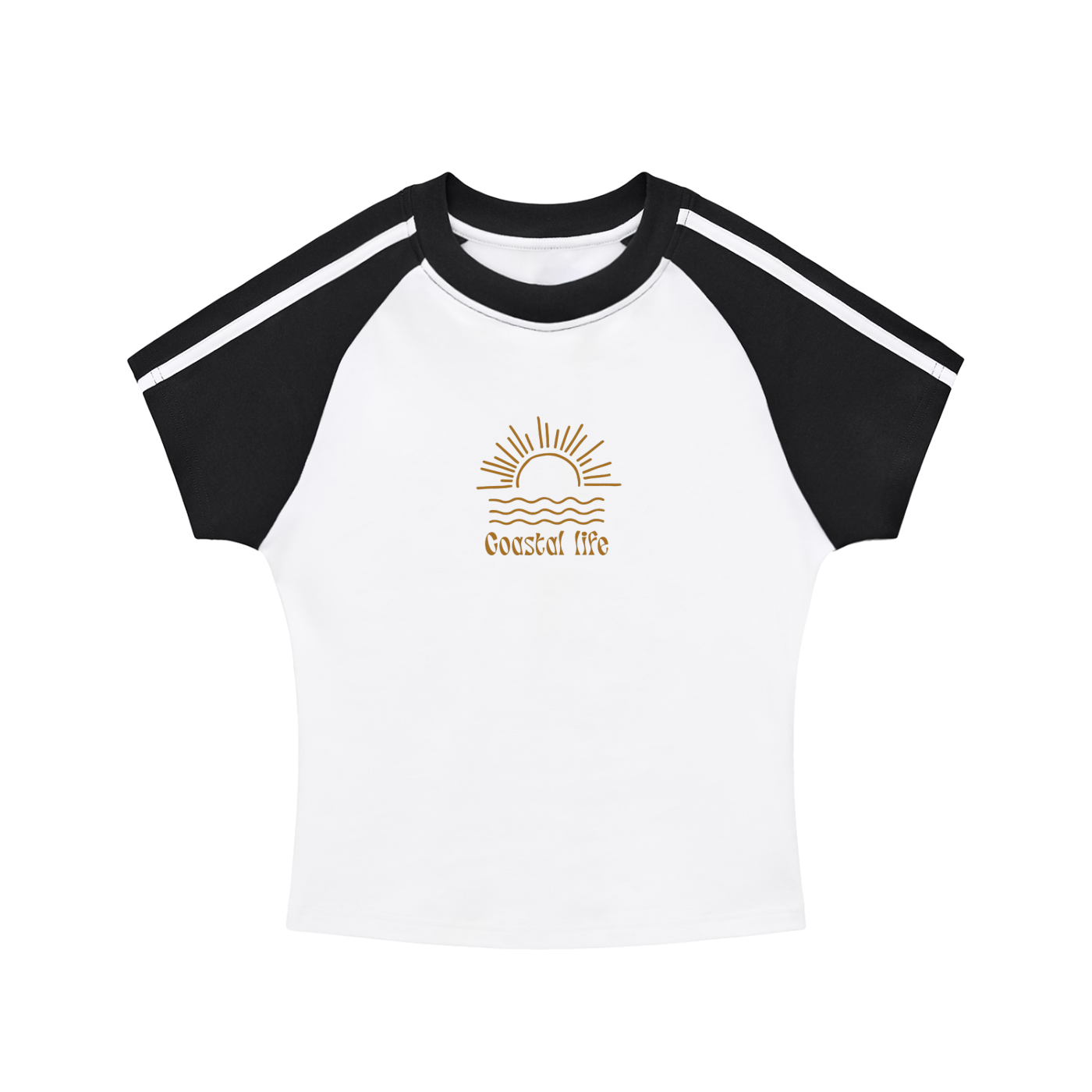T-shirt moulant - Coastal life