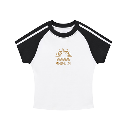 T-shirt moulant - Coastal life
