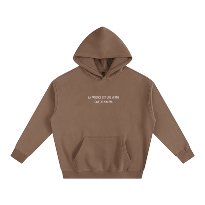 Hoodie oversize en molleton - Patience