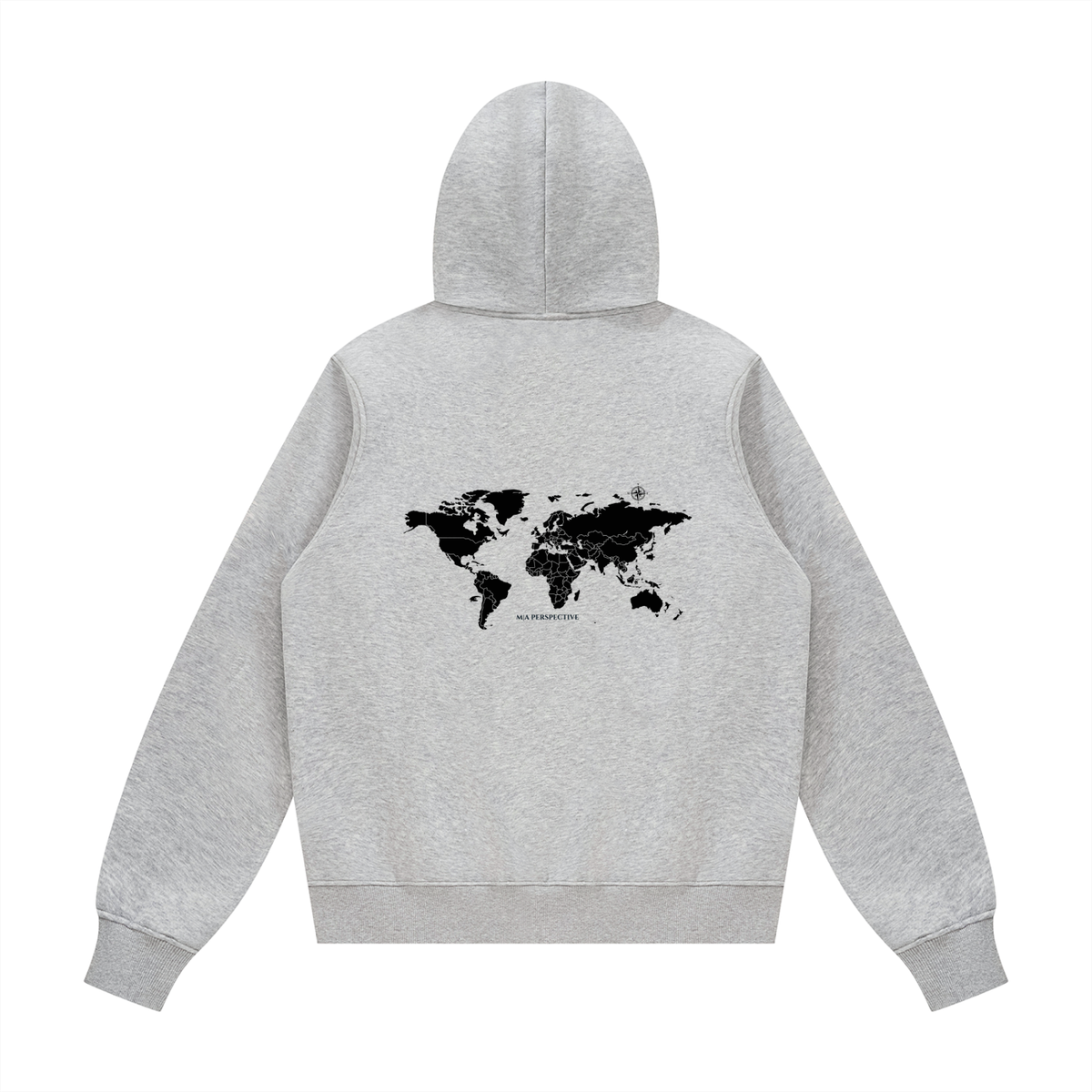 Unisex Fleece Regular Shoulder Hoodie - Monde