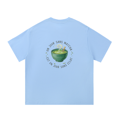 T-shirt essentiel en coton - Matcha