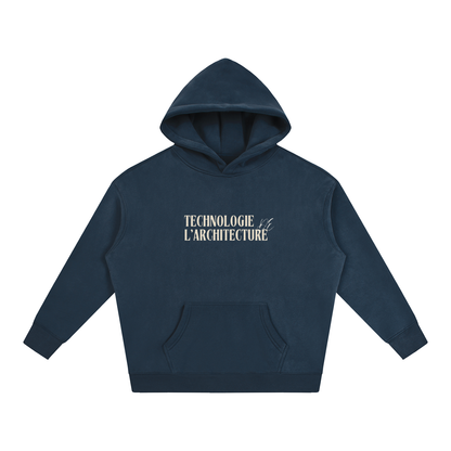 Oversize Fleeced Hoodie - MODÈLE_03