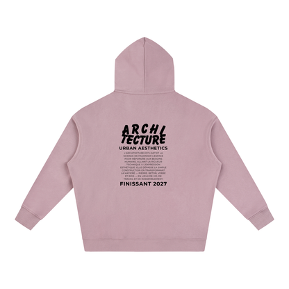 Oversized Fleece Hoodie - FINISSANT_MODÈLE_02