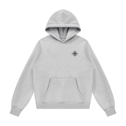 Unisex Fleece Regular Shoulder Hoodie - Monde