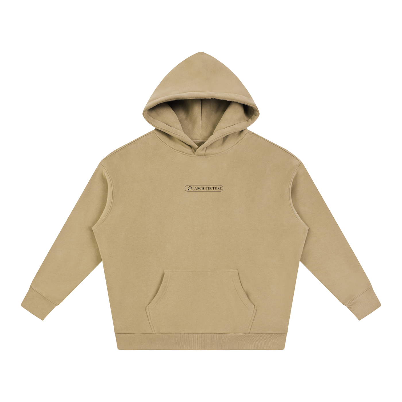 Oversize Fleeced Hoodie - MODÈLE_04