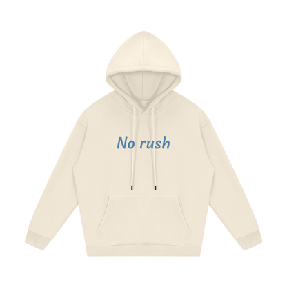 Hoodie streetwear unisexe en molleton - No rush