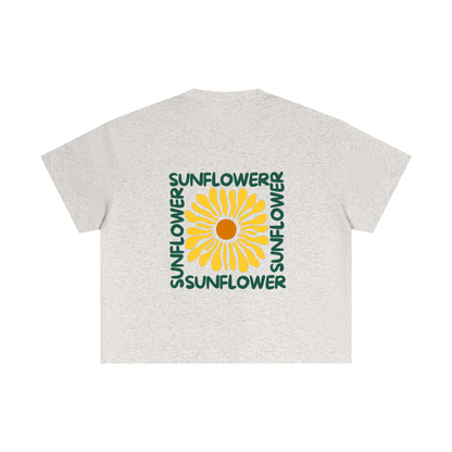 Essential Cotton Boxy T-Shirt - Sunflower