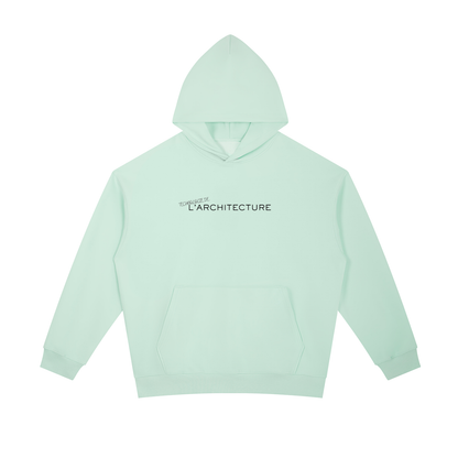 Hoodie essentiel en coton épais - Architecture - modèle 5