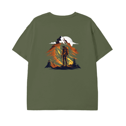 T-shirt unisexe en coton pur - Hike