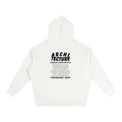 Oversized Fleece Hoodie - FINISSANT_MODÈLE_02
