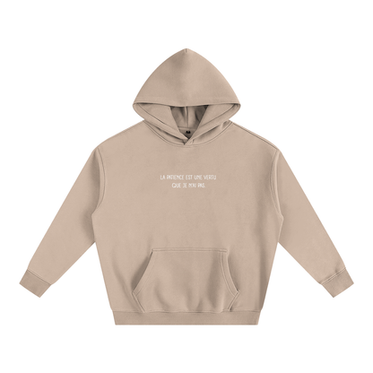 Hoodie oversize en molleton - Patience