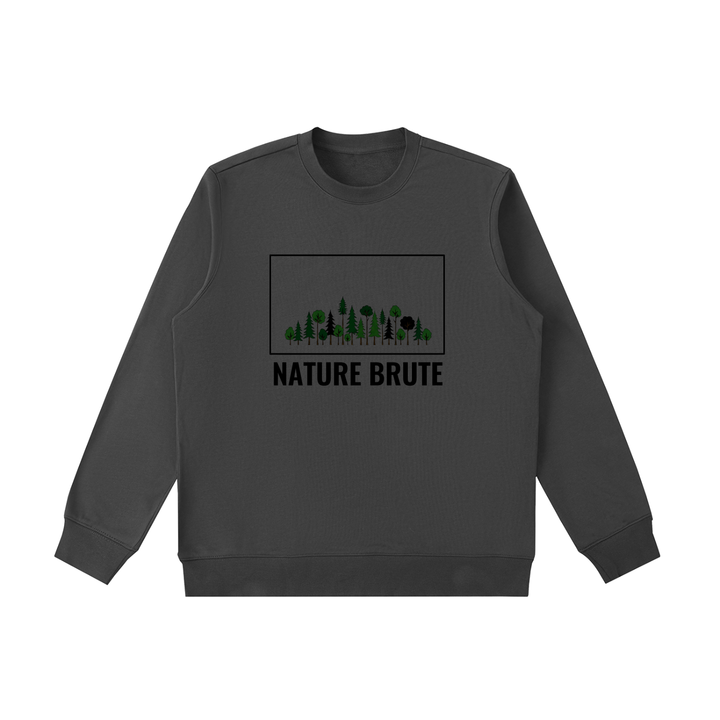 Crewneck essentiel Heavyweight - Nature Brute