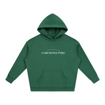 Oversize Fleeced Hoodie - MODÈLE_02