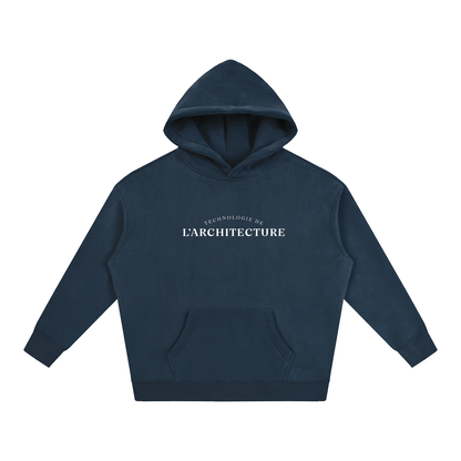 Oversize Fleeced Hoodie - MODÈLE_02