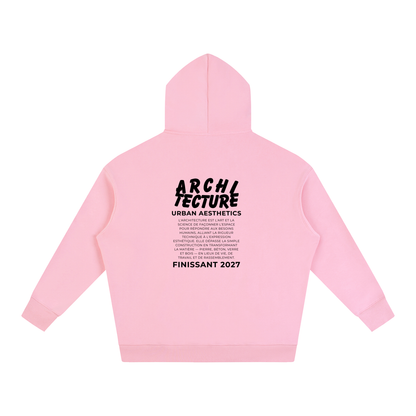 Oversized Fleece Hoodie - FINISSANT_MODÈLE_02