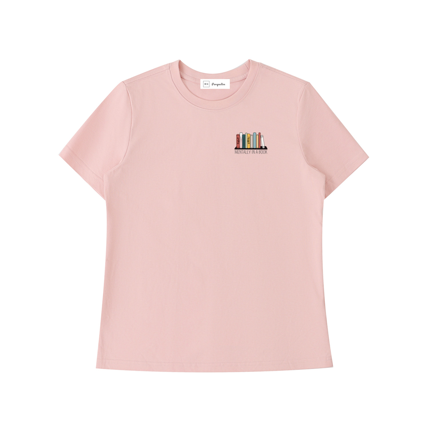 T-shirt essentiel à épaules standards - Mentally in a book