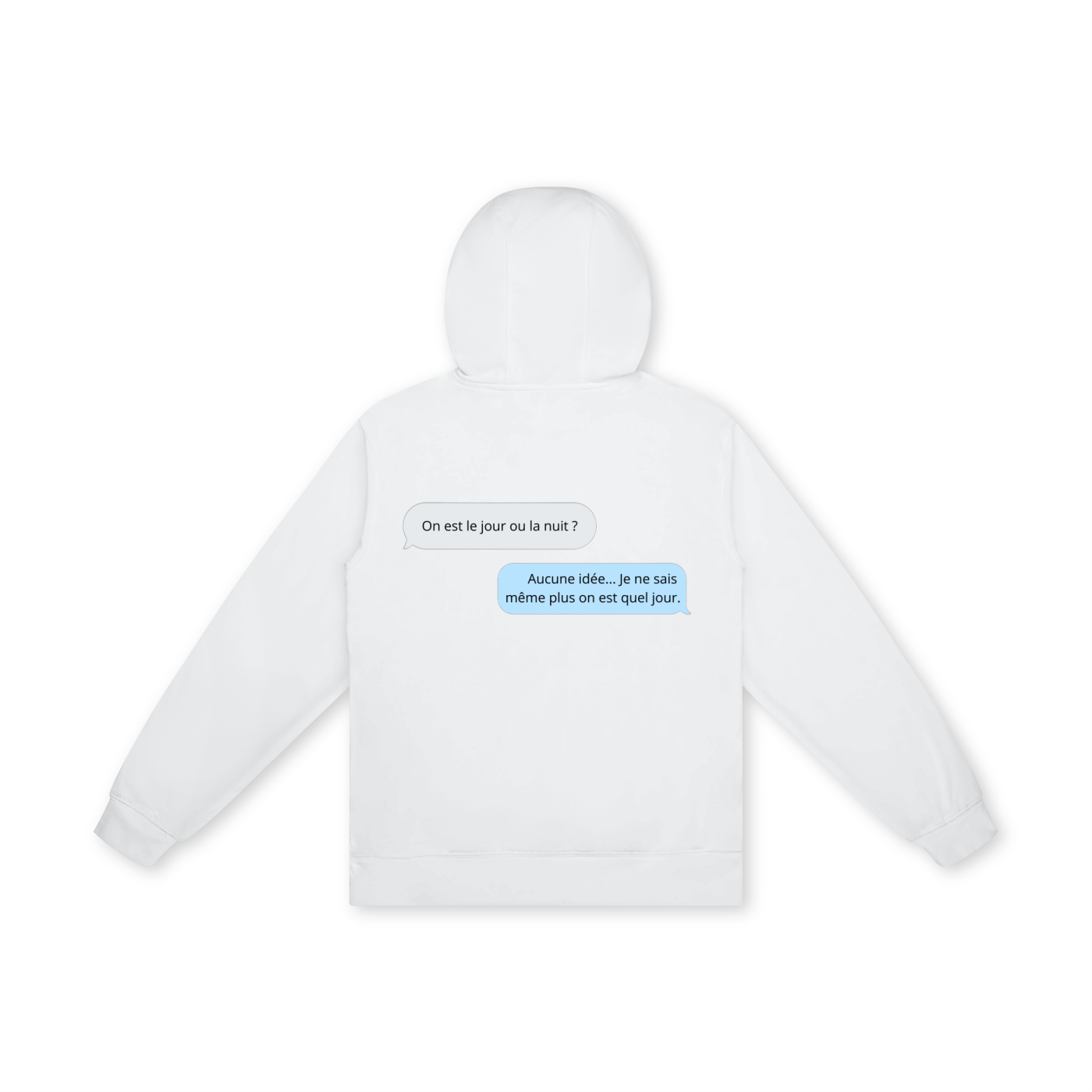 Hoodie unisexe confort quotidien - Passage du temps