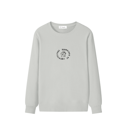 Chandail style Sweat-shirt unisexe en coton - Architecture - Modèle 2