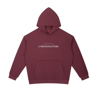 Hoodie essentiel en coton épais - Architecture - modèle 1