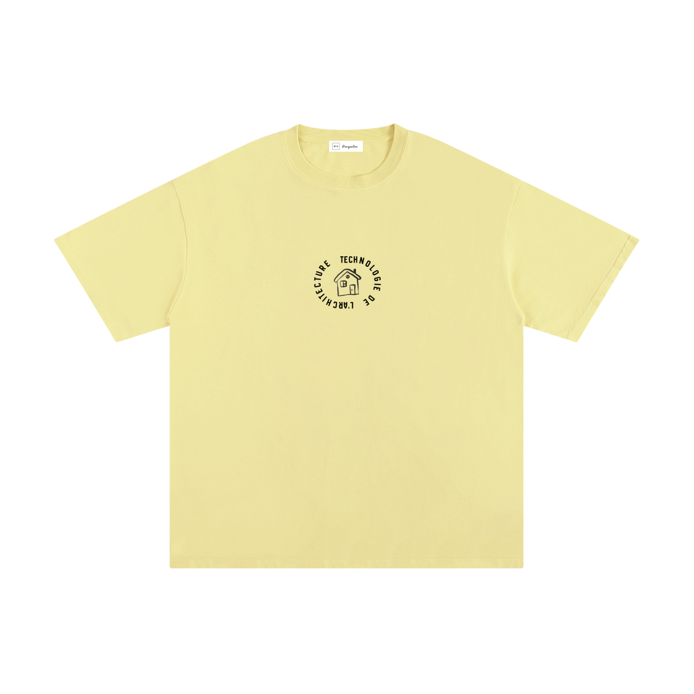 T-shirt unisexe en coton pur - Architecture - Modèle 2