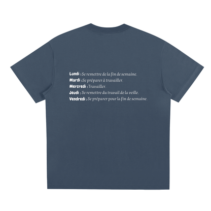 T-shirt unisexe à séchage rapide - semaine