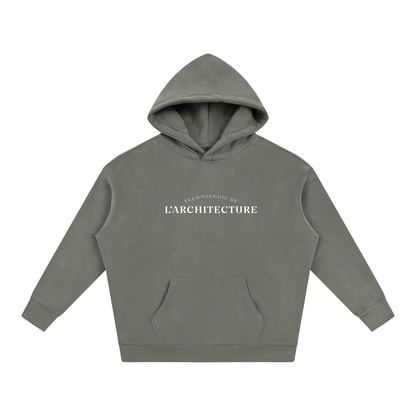 Oversize Fleeced Hoodie - MODÈLE_02