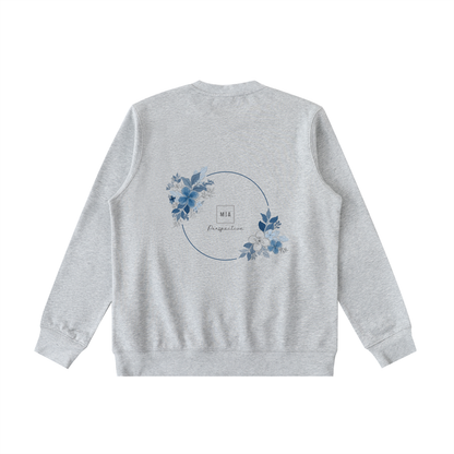 Crewneck essentiel Heavyweight - Perspective Fleurs