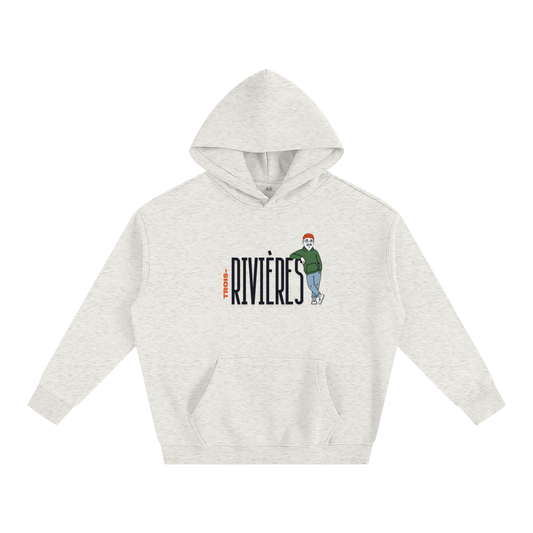 Hoodie oversize en molleton - Sam-à-TR - Collab
