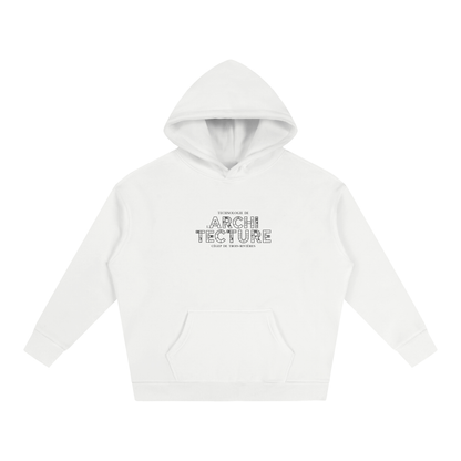 Oversize Fleeced Hoodie - MODÈLE_05
