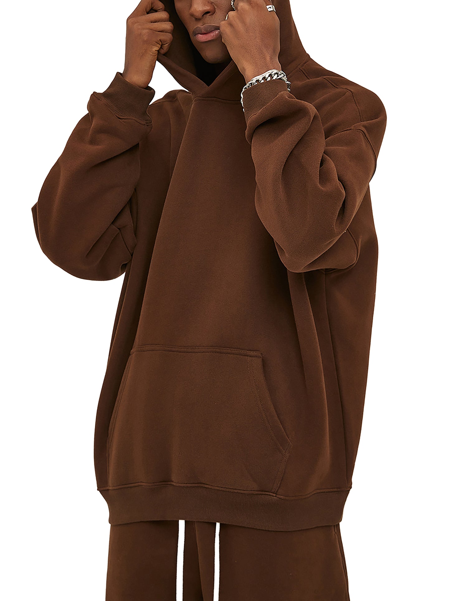 Hoodie oversize en molleton - ?