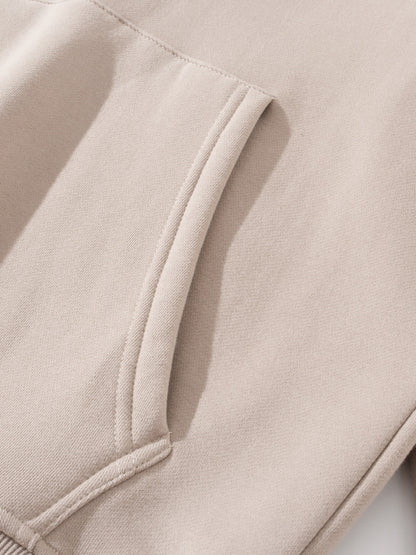 Hoodie streetwear unisexe en molleton - No rush