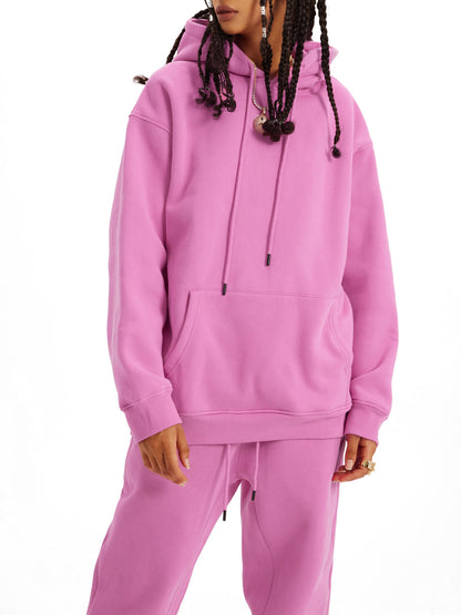 Hoodie streetwear unisexe en molleton - Points cardinaux