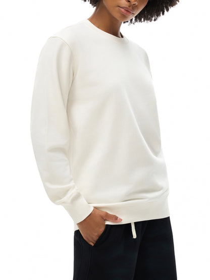 Crewneck essentiel Heavyweight - Perspective Fleurs