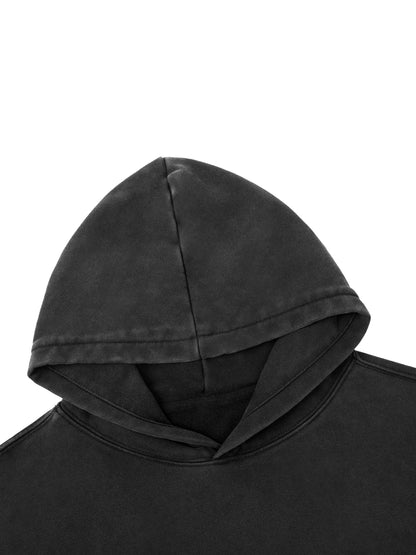 Hoodie Heavyweight délavé vintage - Code Blue-tiful