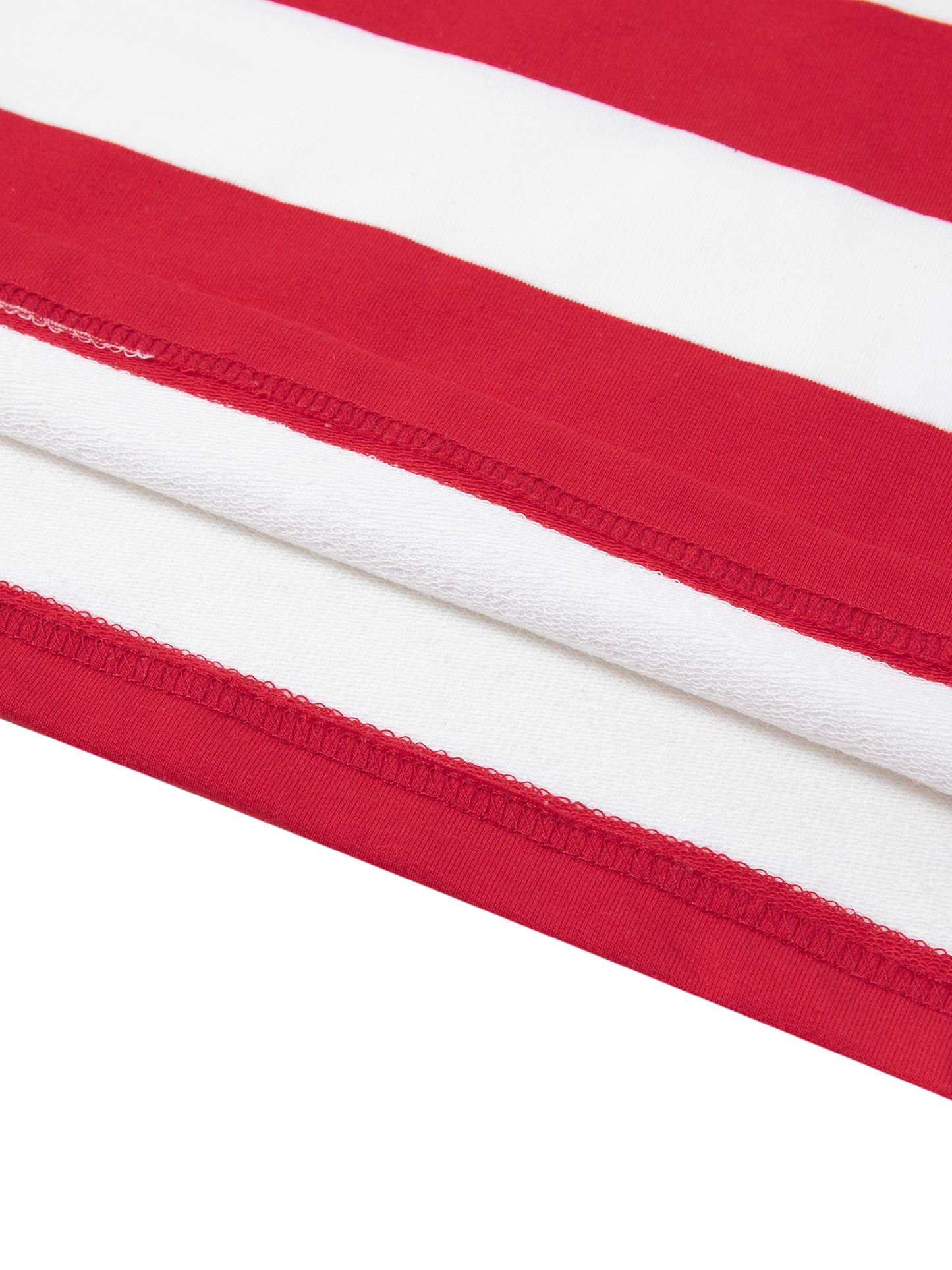 Polo à bandes contrastantes