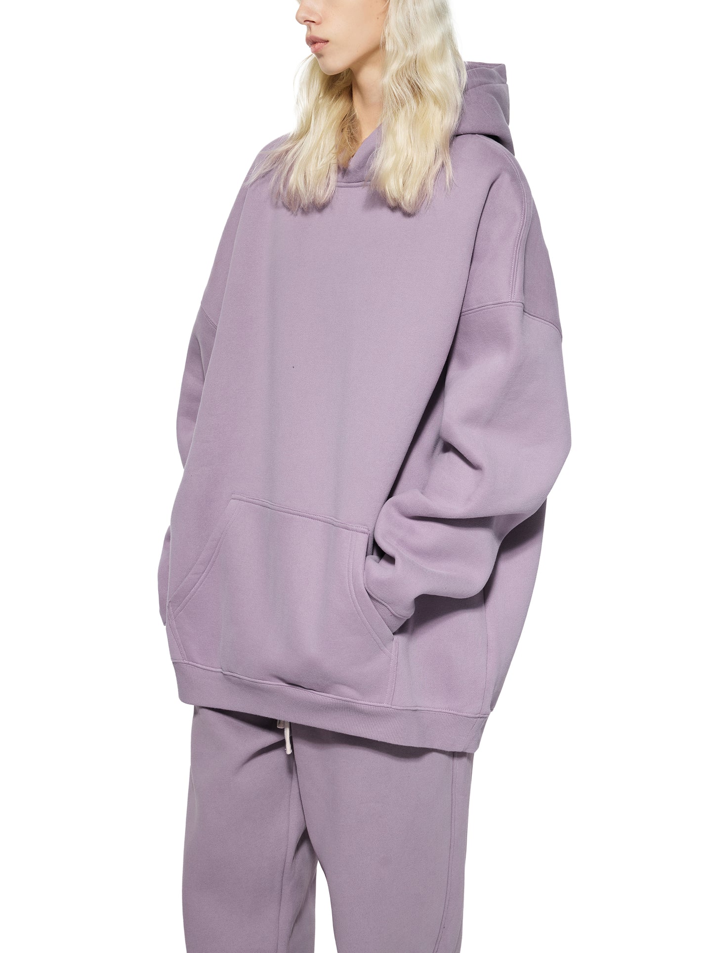 Hoodie oversize en molleton - Architecture - modèle 1