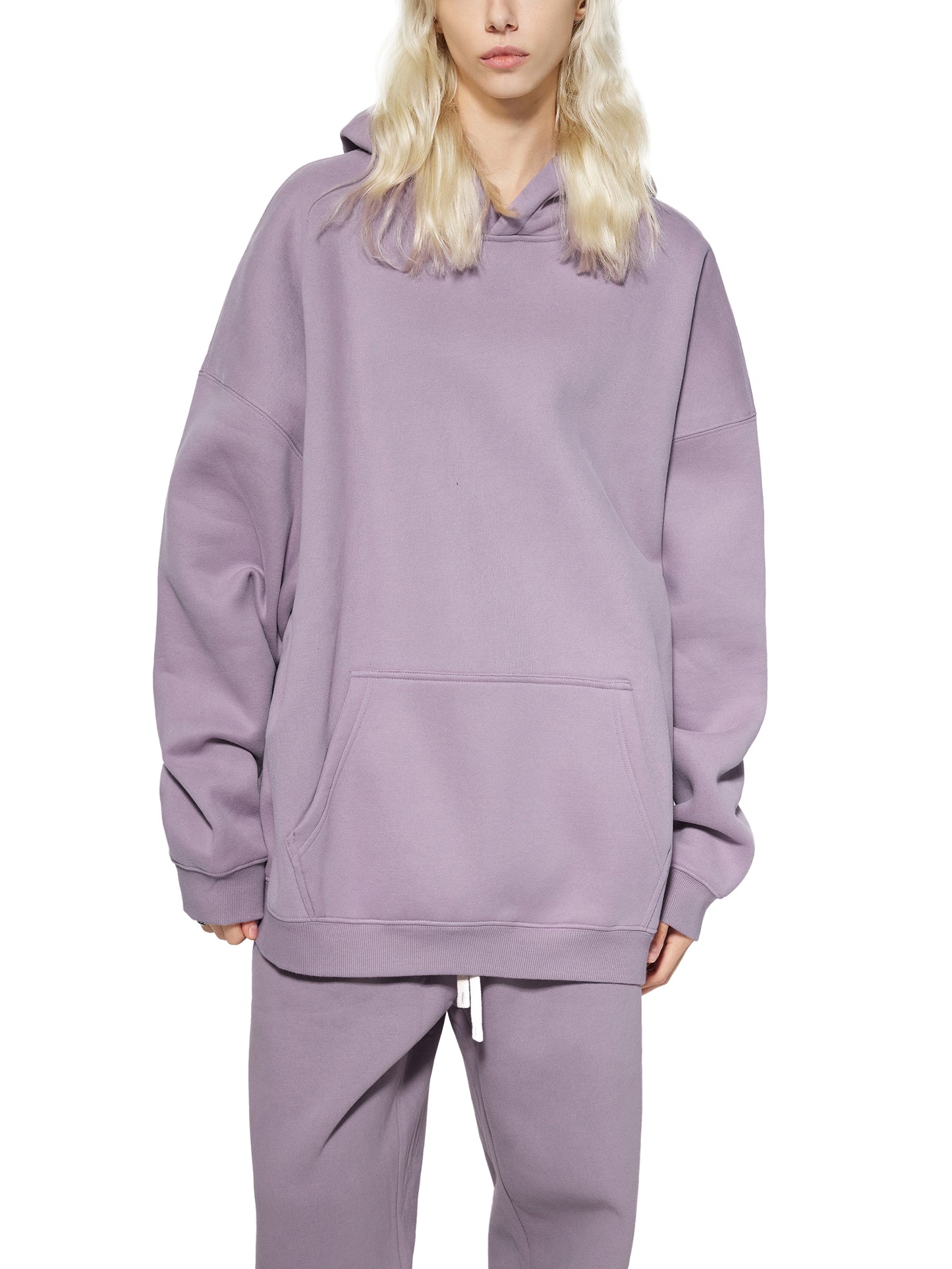 Hoodie oversize en molleton - Architecture - modèle 2