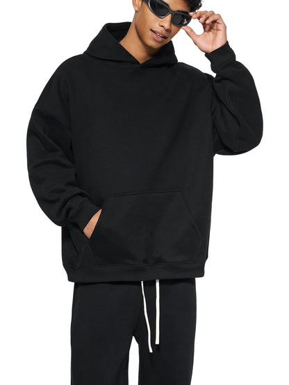 Hoodie oversize en molleton - Architecture - modèle 3