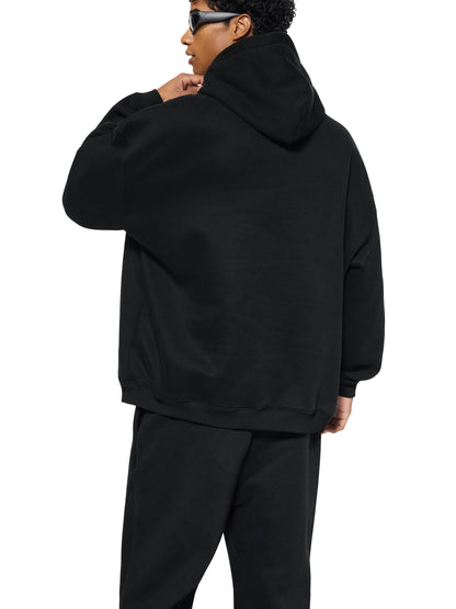 Hoodie oversize en molleton - Architecture - modèle 6