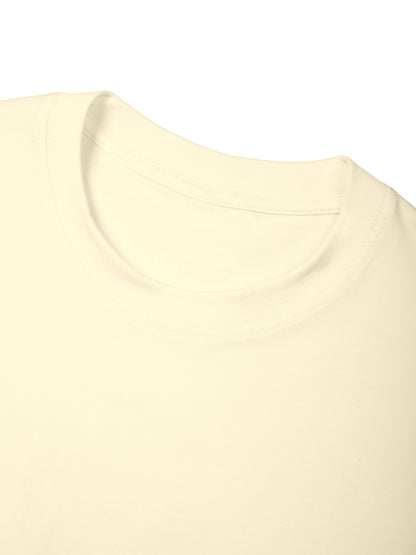 Unisex Regular Fit Cotton T-Shirt - Roses