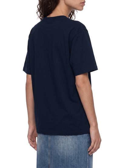 Unisex Regular Fit Cotton T-Shirt - Roses